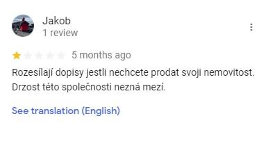 negativní zkušenost s MI Estate a Mamaxim Ponomarenko (google)