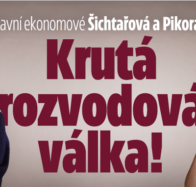 Markéta Šichtařová a Vladimír Pikora: Rozvodový spor plný obvinění – Zneužívání #MeToo a Istanbulské úmluvy?